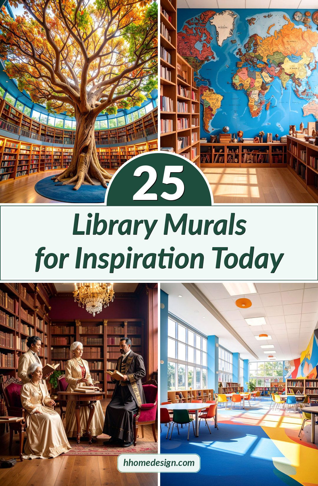 25 Library Murals for Inspiration Today