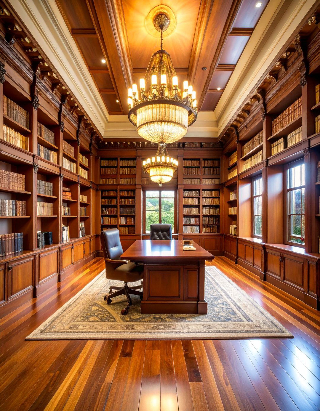 Library Reading Room Office - 25 Small Home Office Ideas