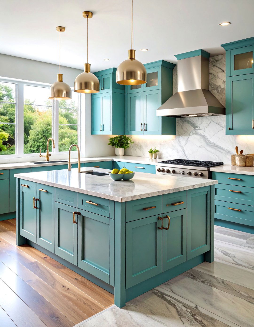 Light Gray Quartzite Countertops with Oak Cabinets - 25 what color countertops go with oak cabinets