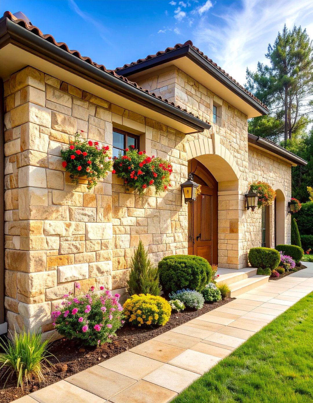 Limestone Heritage Estate Style - 25 Types of Exterior House Stone