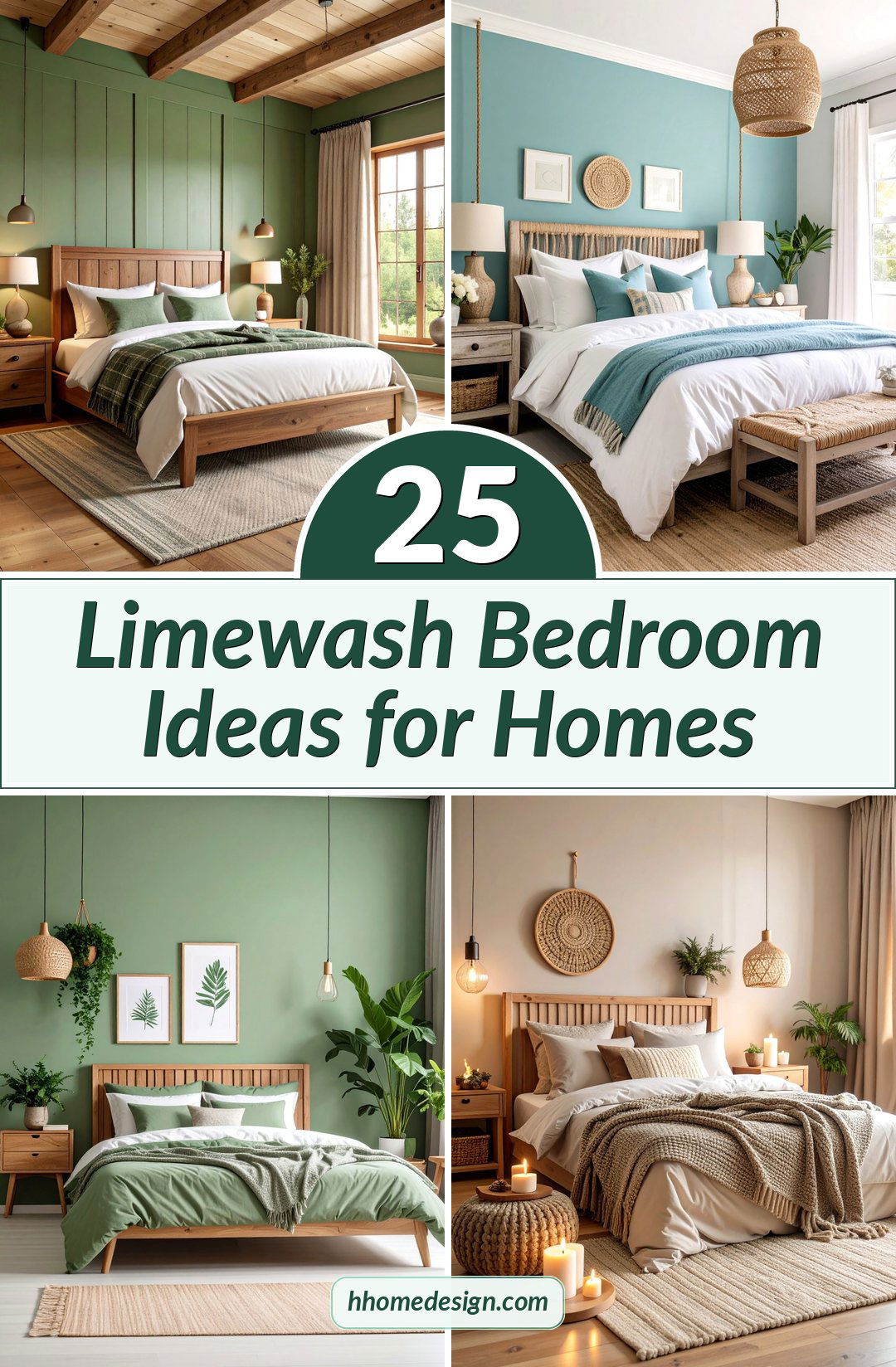 25 Limewash Bedroom Ideas for Homes