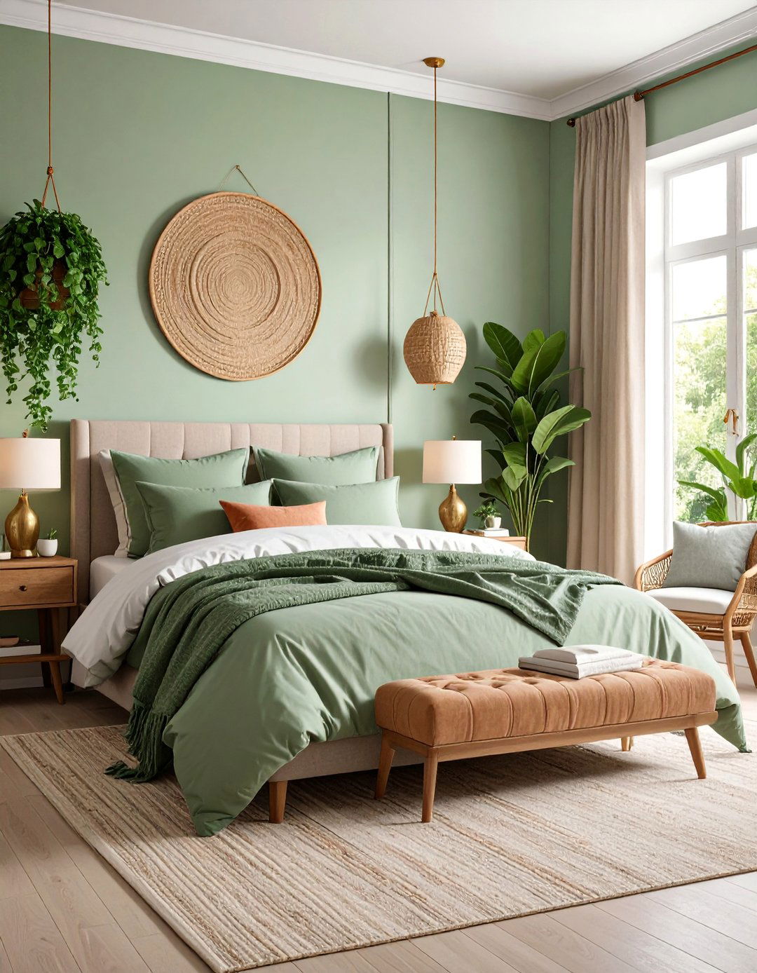 Limewash Textured Bedroom - 25 Home Decor Ideas