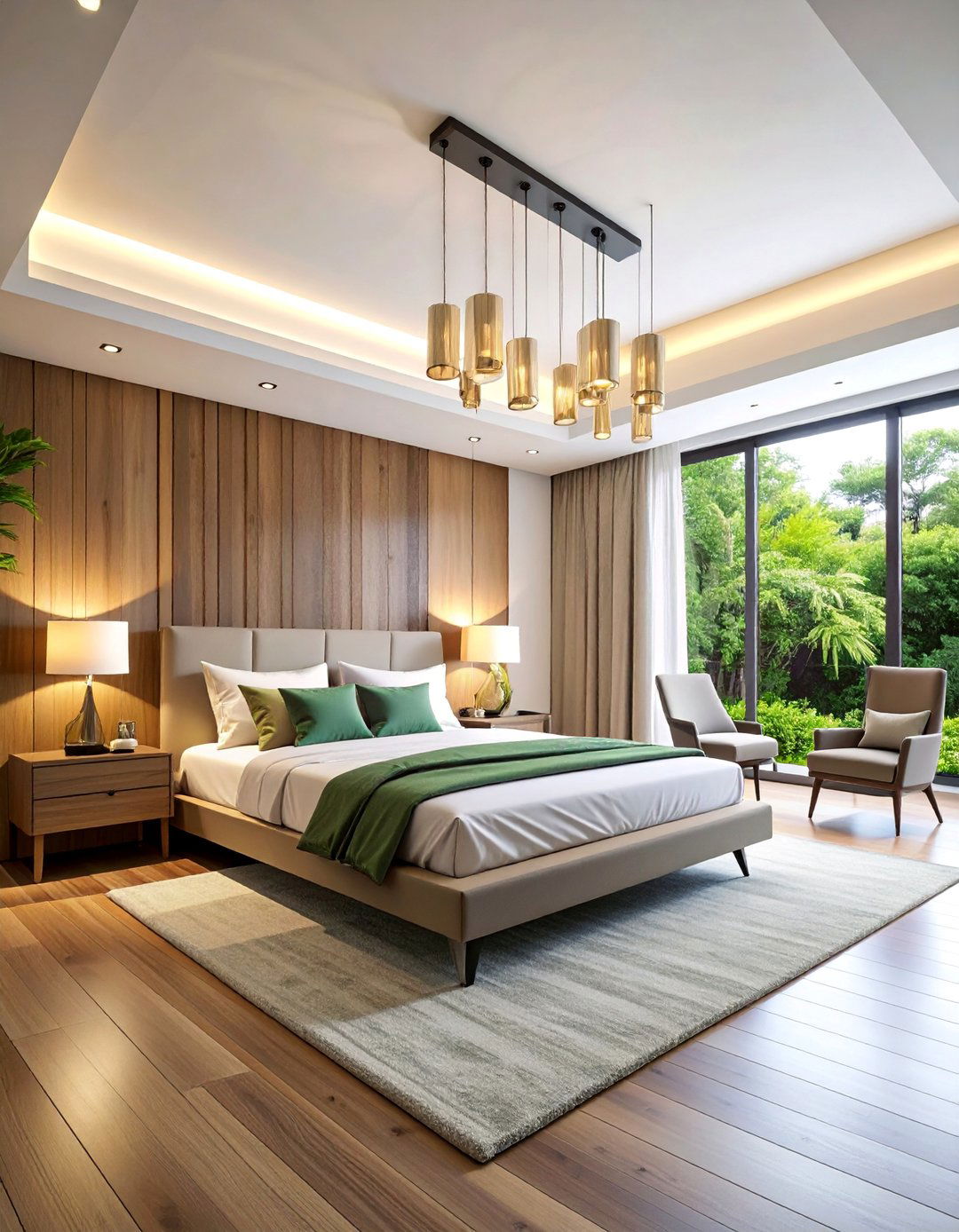 Linear Rectangular Chandelier with Kitchen Island Style - 25 Bedroom Chandelier Ideas