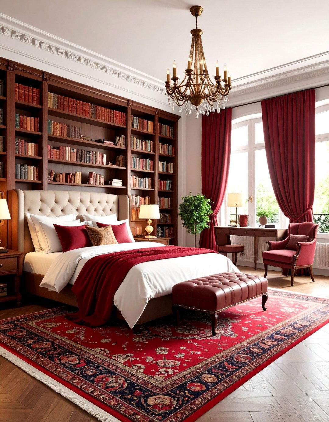 Literary Paris Bedroom - 25 Paris-themed Bedroom Ideas