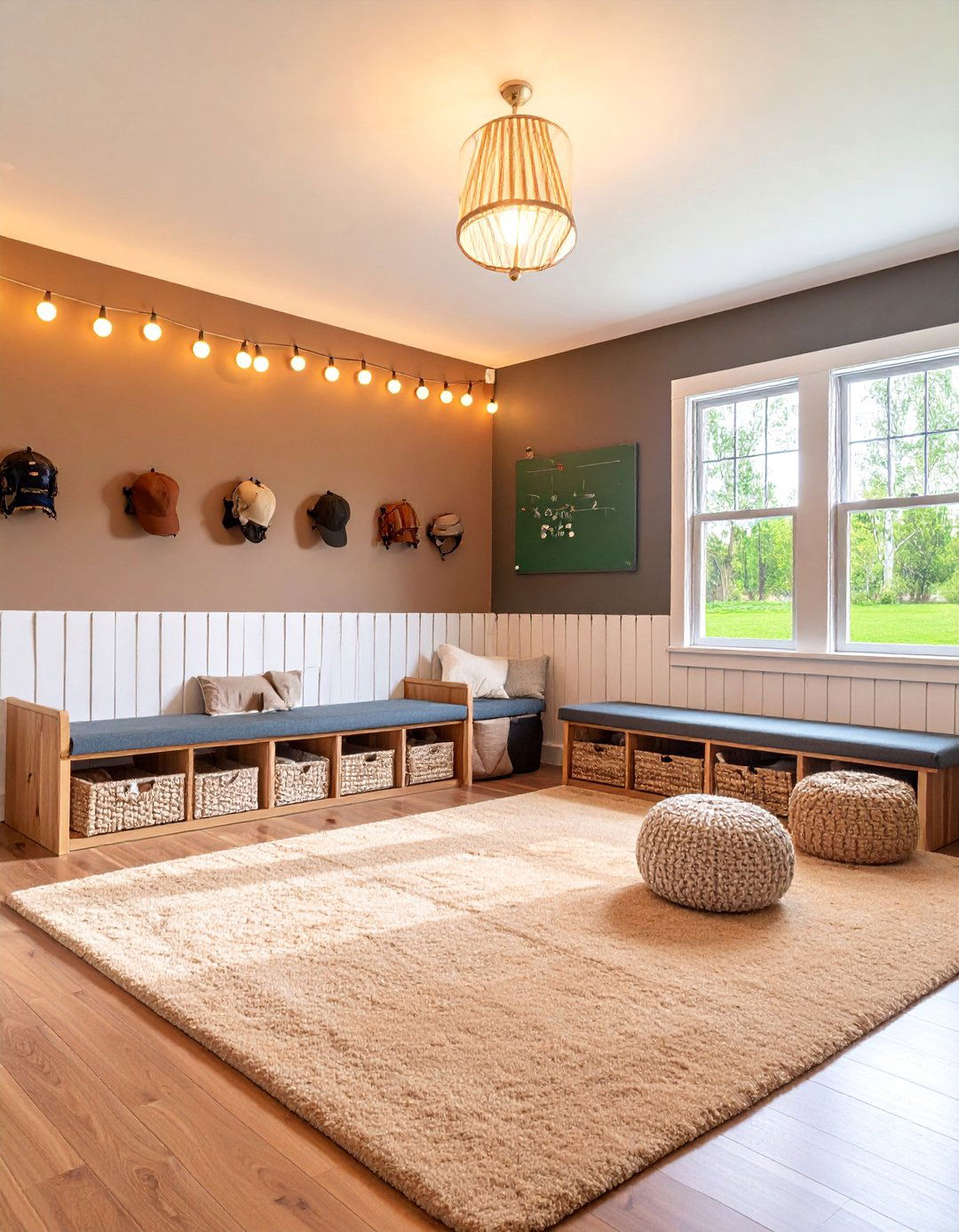 Little League Baseball Dugout Nursery - 25 Sports Nursery Ideas