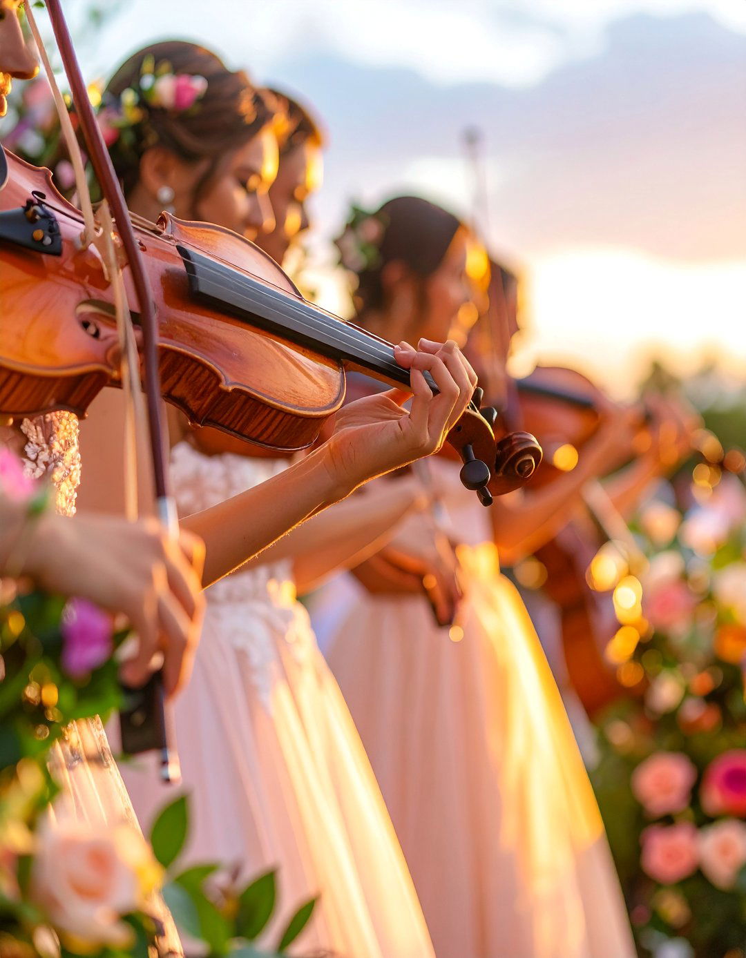 Live Acoustic Music During Intimate Ceremony - 25 Romantic Wedding Ideas