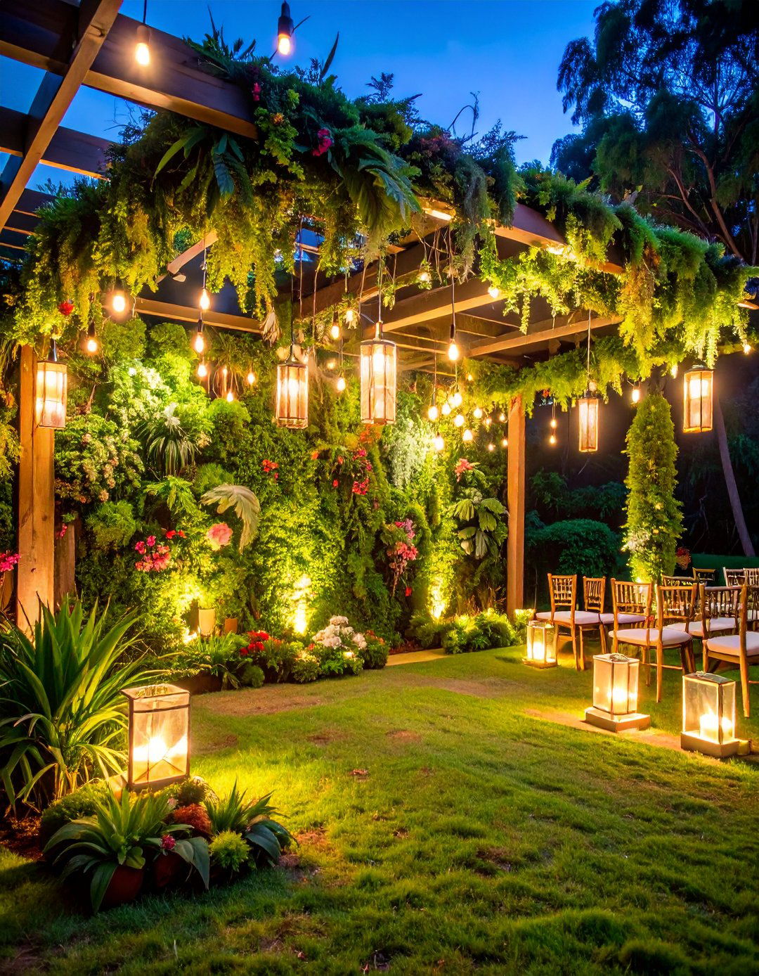 Living Moss Wall Wedding Backdrop - 25 Wedding Backdrop Ideas