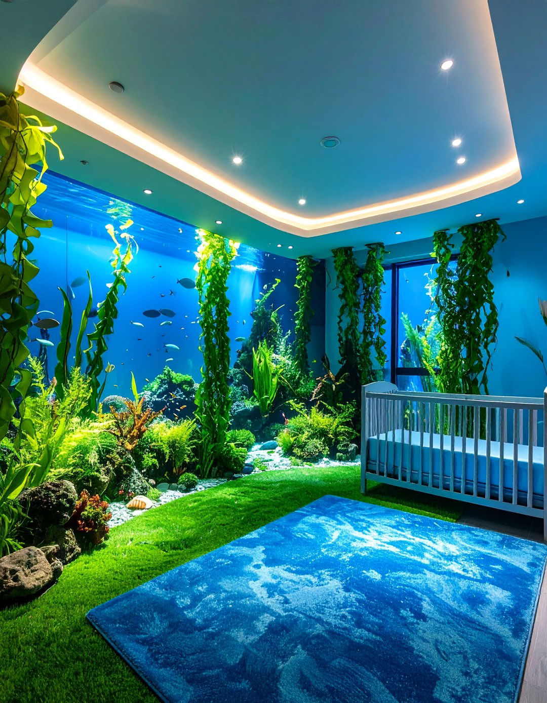 Living Ocean Garden Sanctuary - 25 Ocean-themed Nursery Ideas