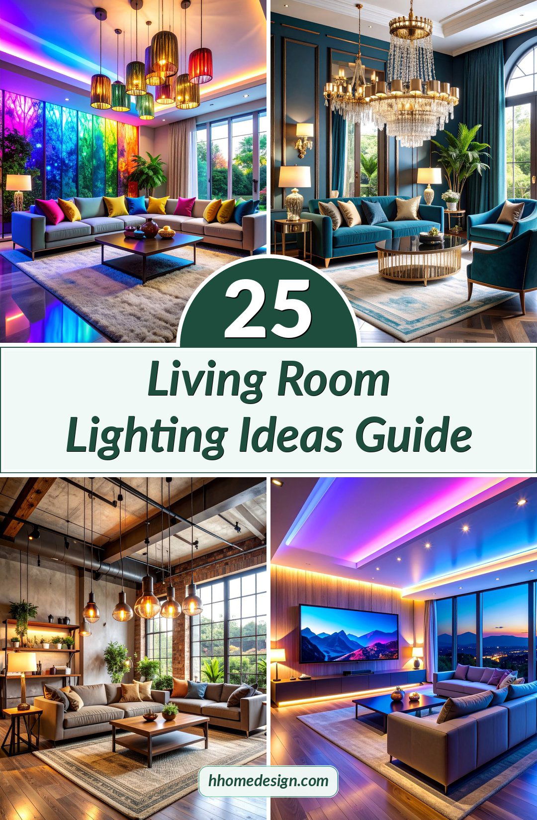 25 Living Room Lighting Ideas Guide