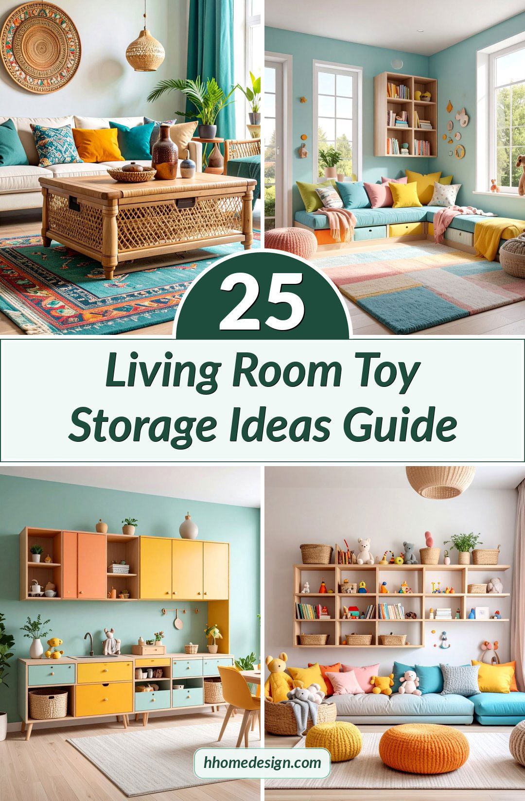 25 Living Room Toy Storage Ideas Guide