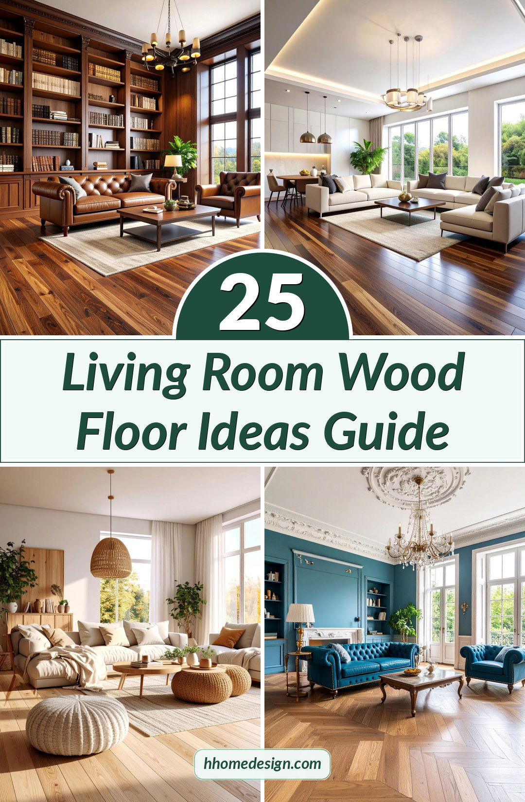 25 Living Room Wood Floor Ideas Guide