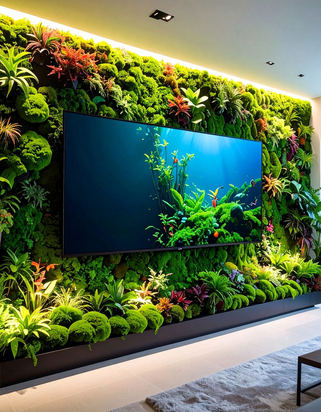Living Wall TV Integration - 25 Tv Wall Ideas