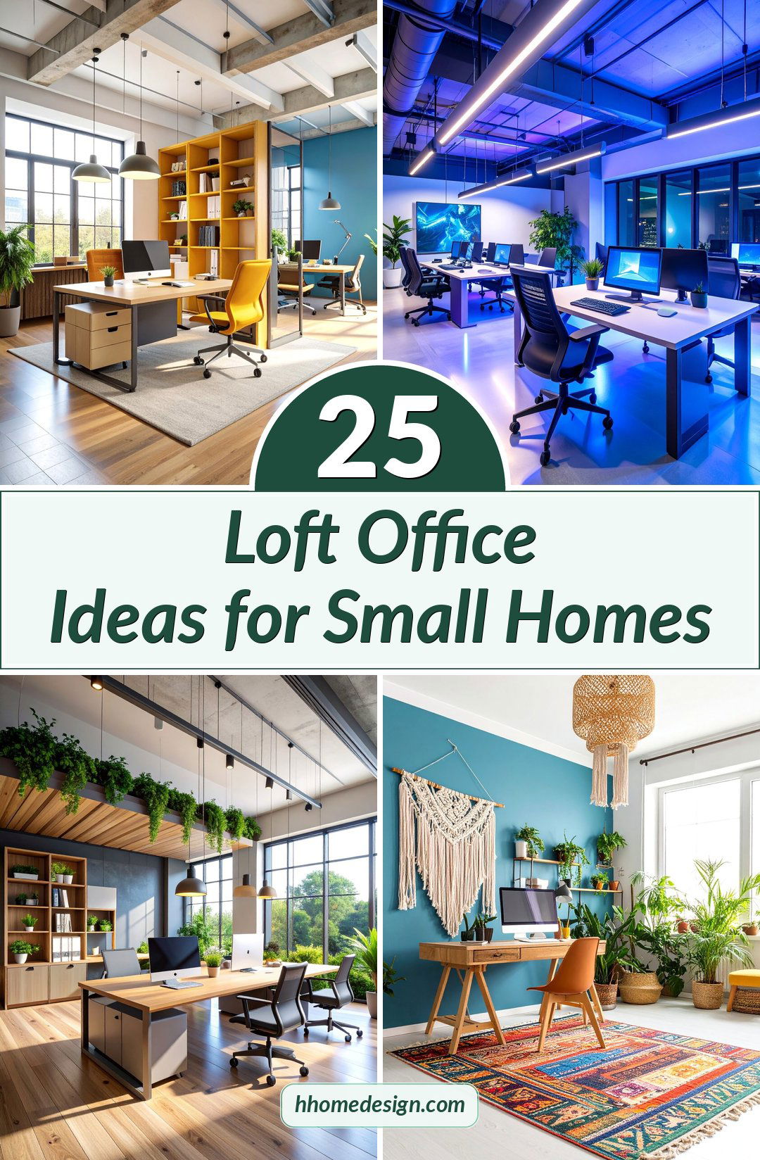 25 Loft Office Ideas for Small Homes
