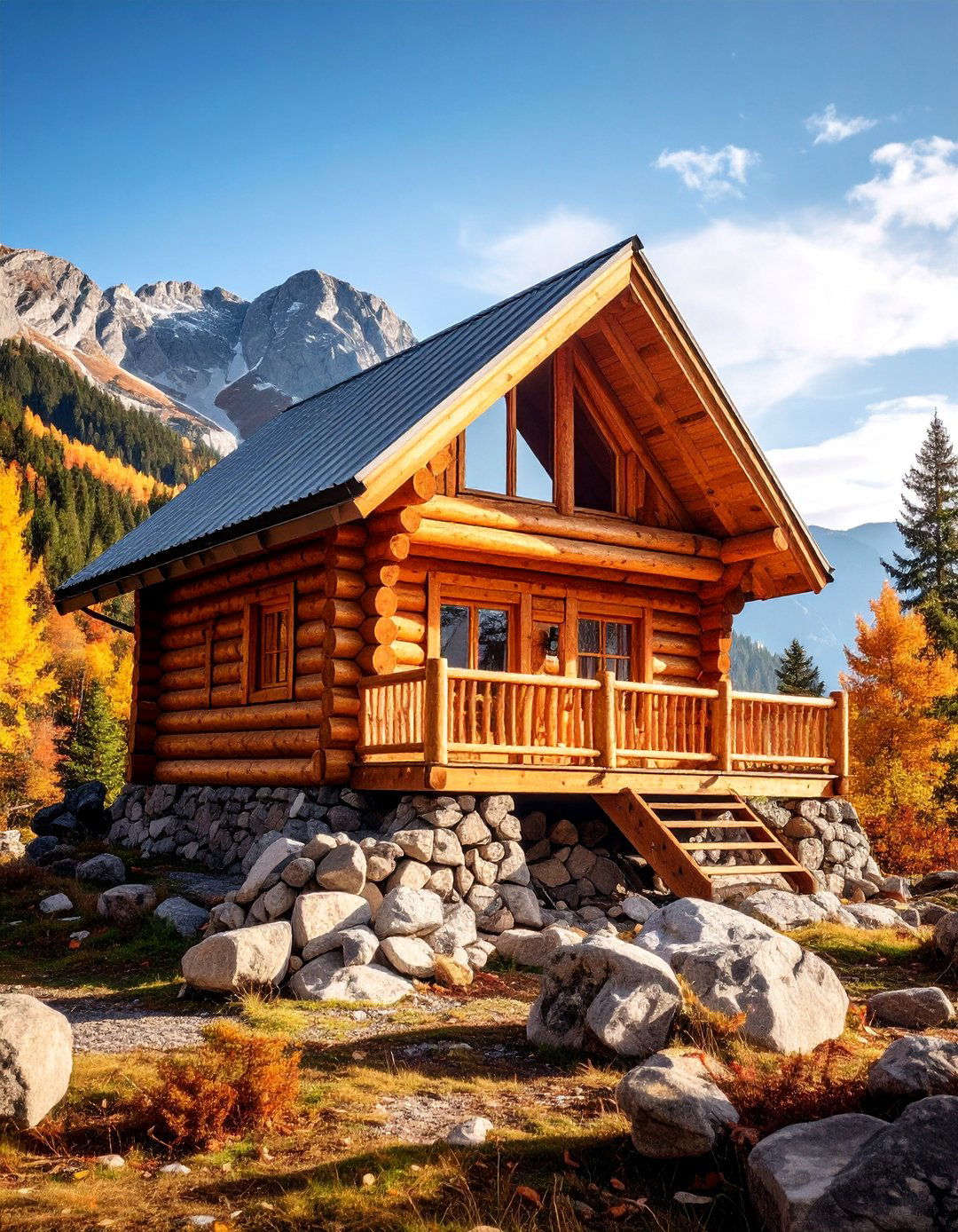 Log Cabin Stack Wood Shed - 25 wood shed ideas