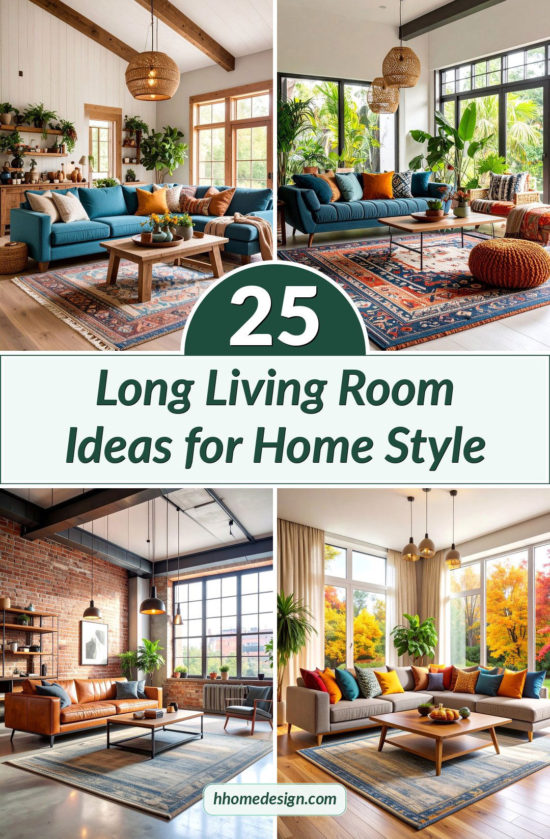 25 Long Living Room Ideas for Home Style