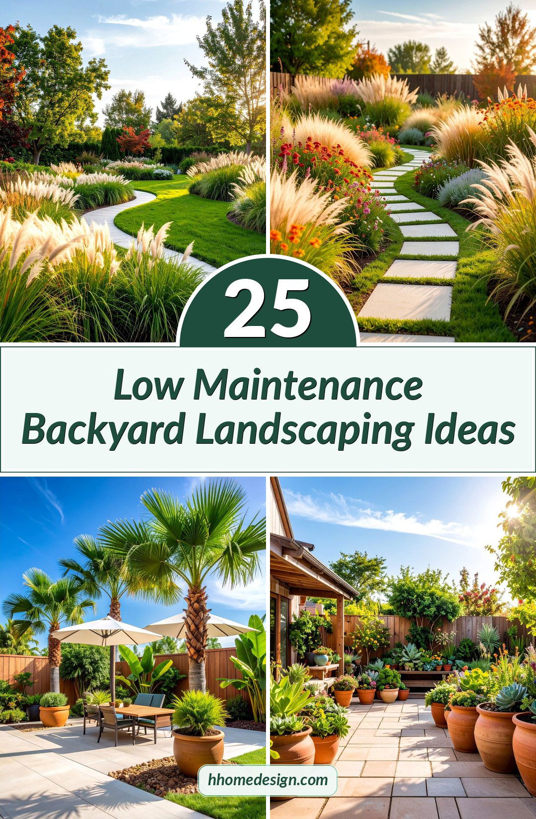 25 Low Maintenance Backyard Landscaping Ideas