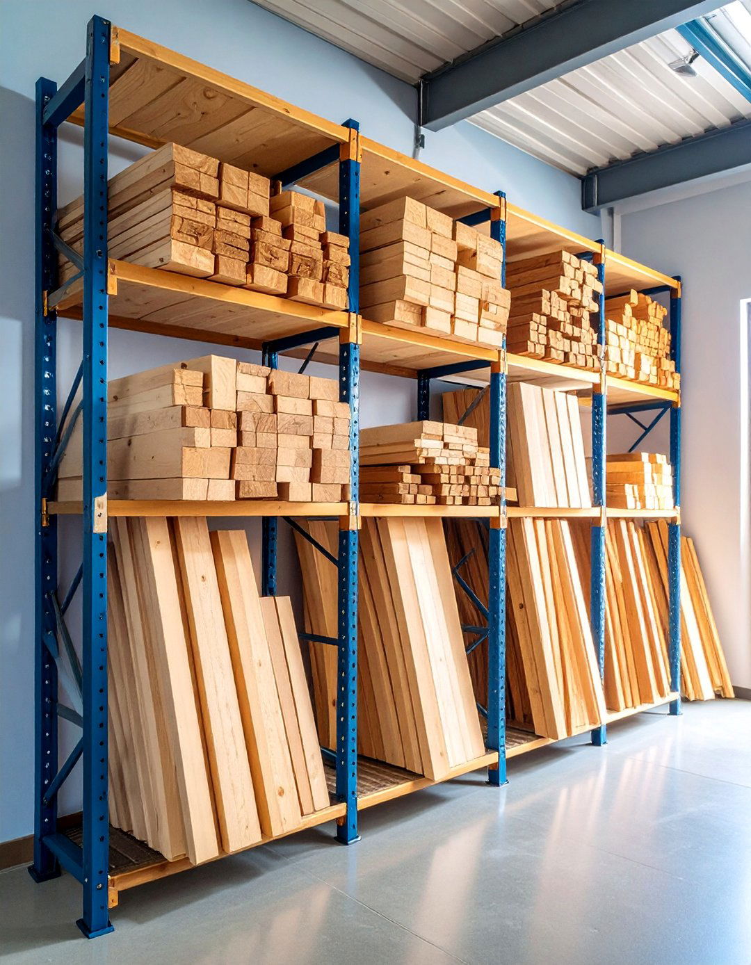 Lumber Storage Racks - 25 Garage Shelving Ideas