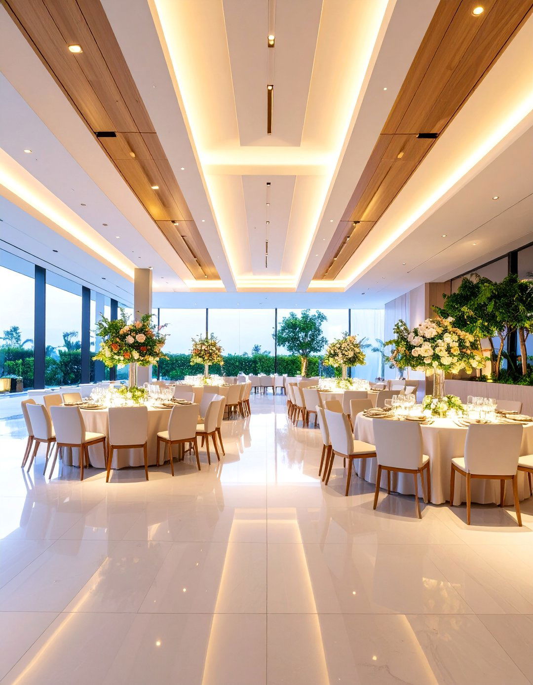 Luxe Minimalist Reception Design - 25 Wedding Reception Ideas