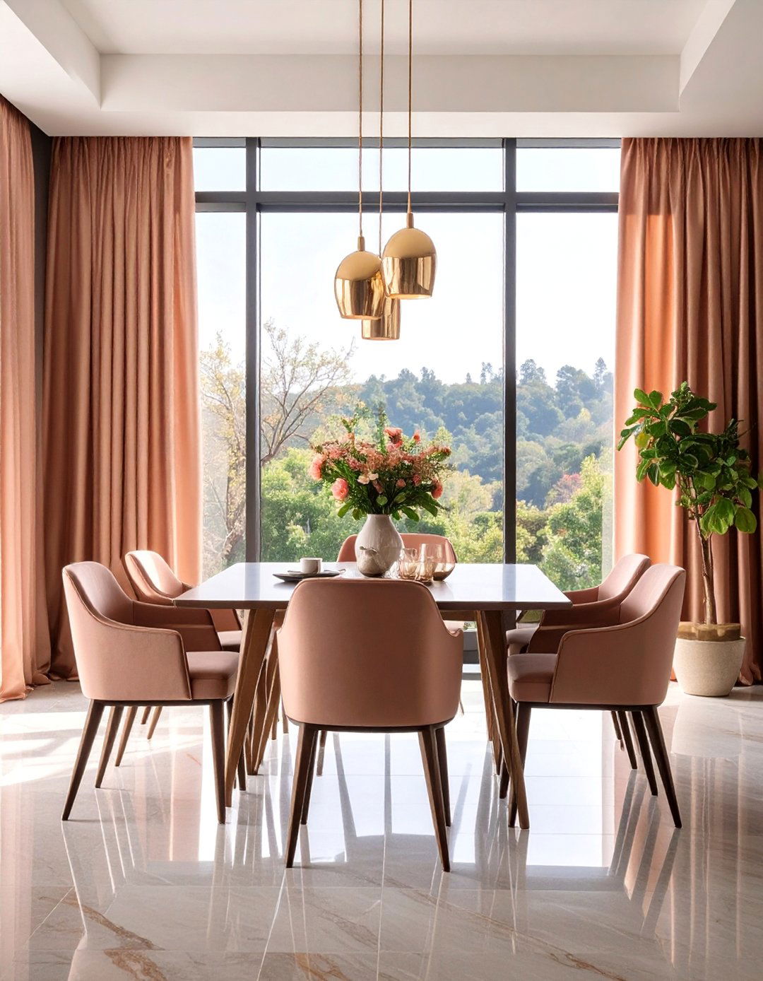 Luxe Satin Metallic Bronze Window Film - 25 Window Film Designs