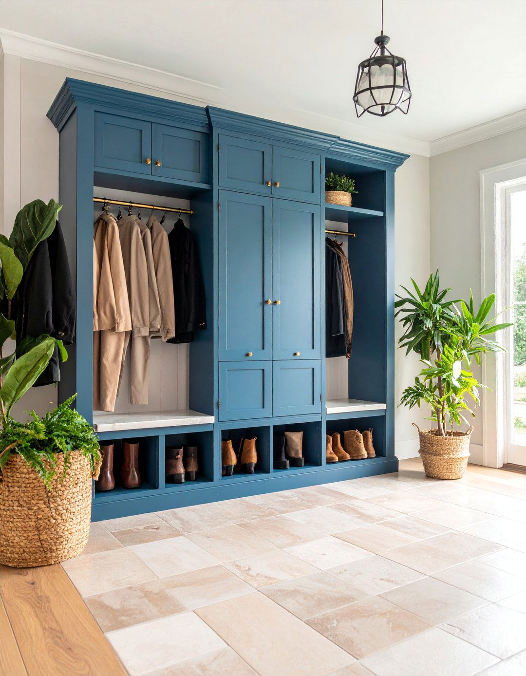 Luxury Bespoke Boot Room with Premium Finishes - 25 Boot Room Ideas