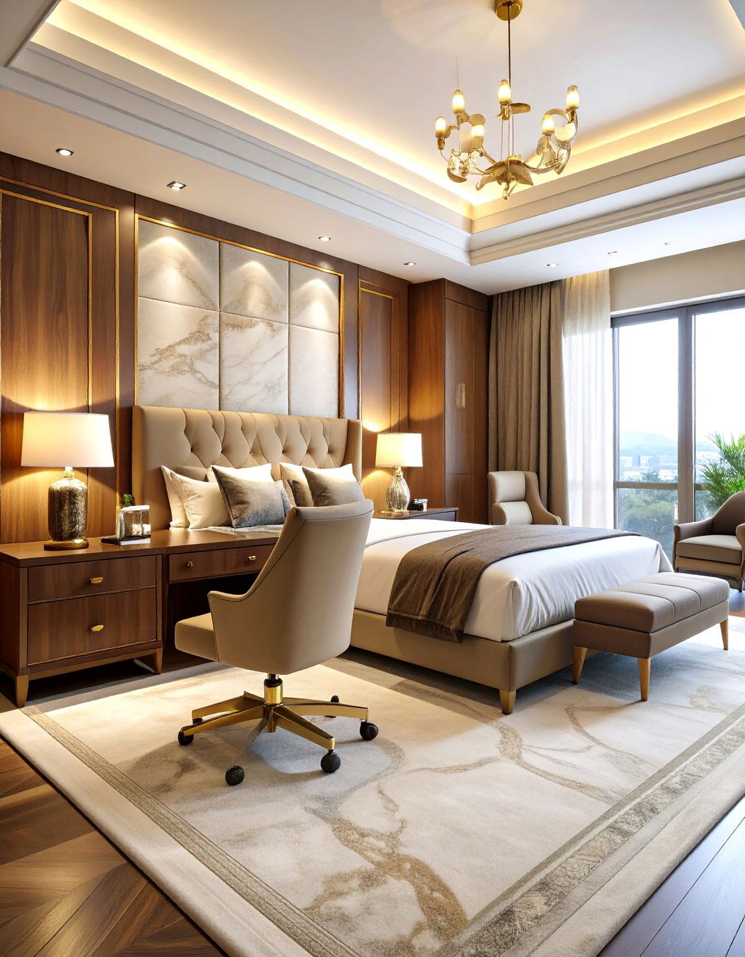 Luxury Boutique Bedroom Office - 25 Bedroom Office Ideas