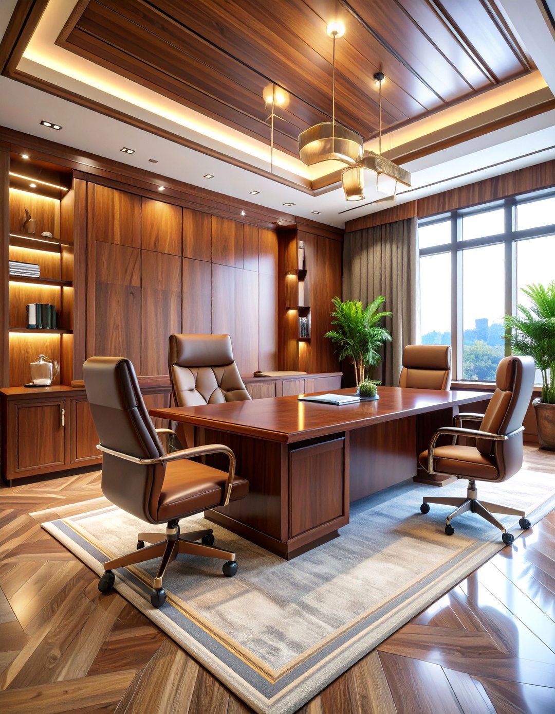 Luxury Executive Premium Environment - 25 Office Interior Design Ideas