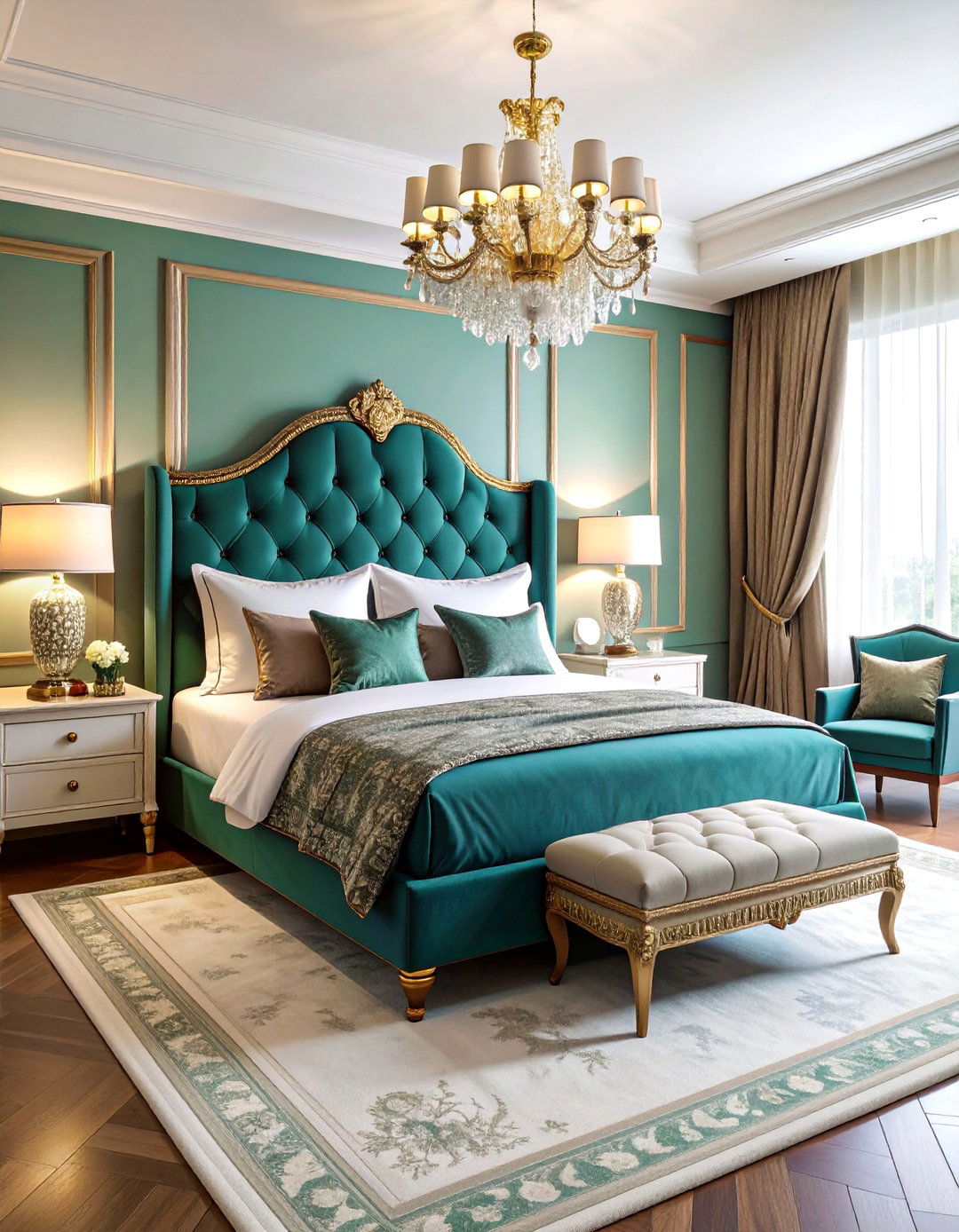 Luxury Hotel Suite Style - 25 Bedroom Design Ideas