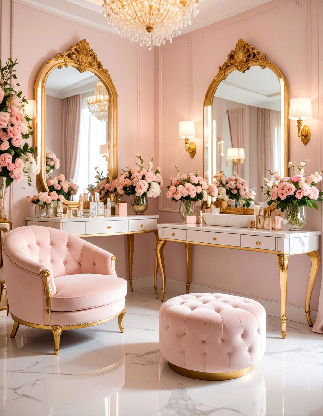 Luxury Hotel Suite Vanity Experience - 25 Makeup Room Ideas