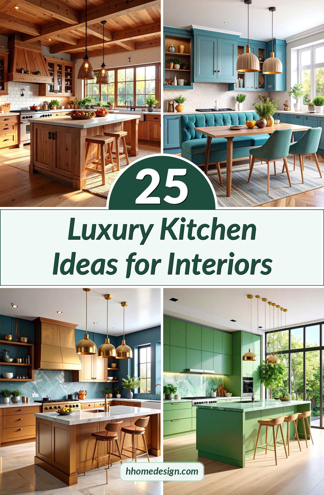 25 Luxury Kitchen Ideas for Interiors