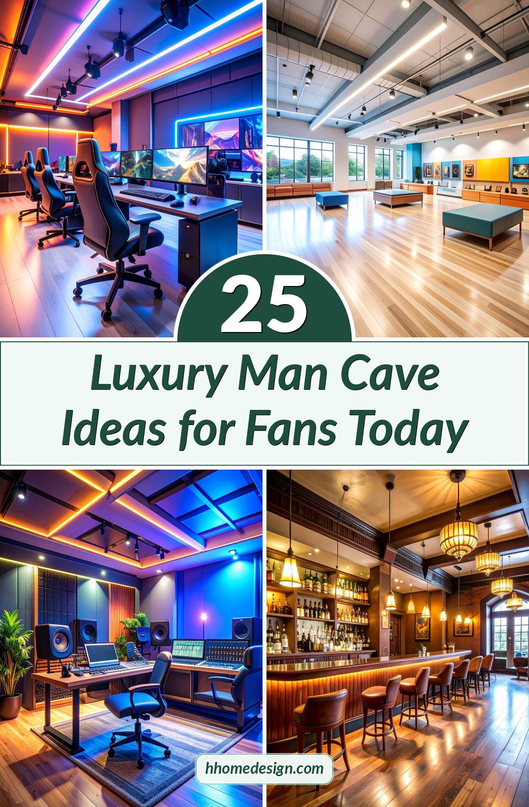 25 Luxury Man Cave Ideas for Fans Today