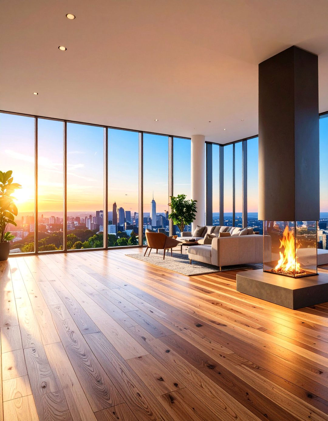 Luxury Penthouse Loft Panorama - 25 Loft Ideas