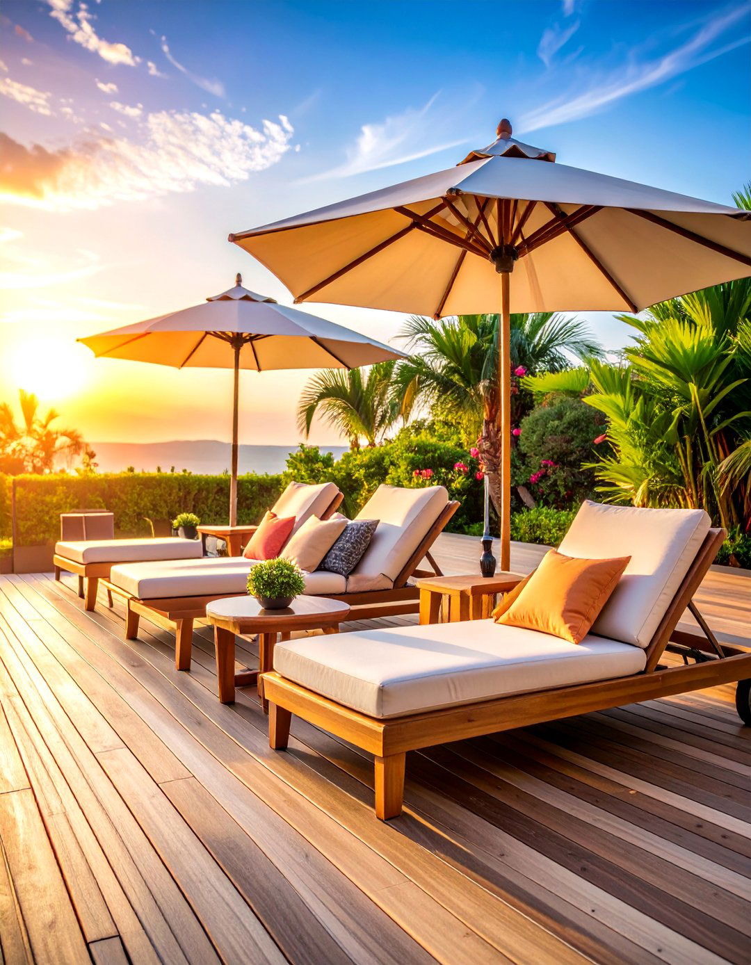 Luxury Resort Pool Deck Inspiration - 25 Deck Furniture Ideas