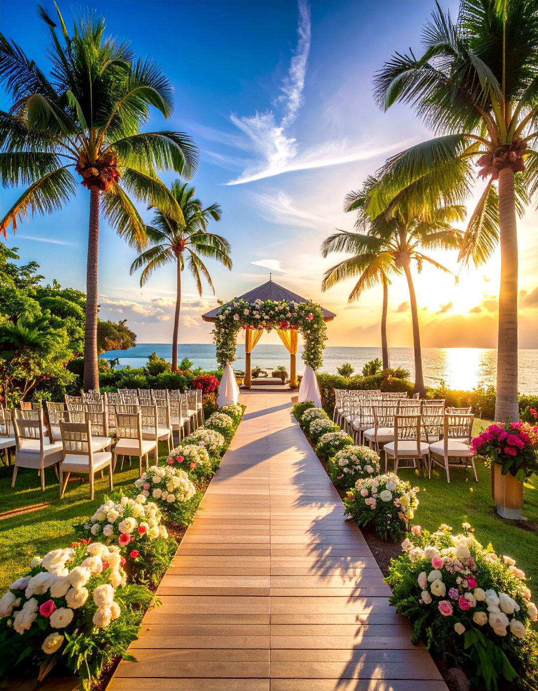 Luxury Resort Wedding Ceremony with Destination Romance - 25 Wedding Ceremony Ideas