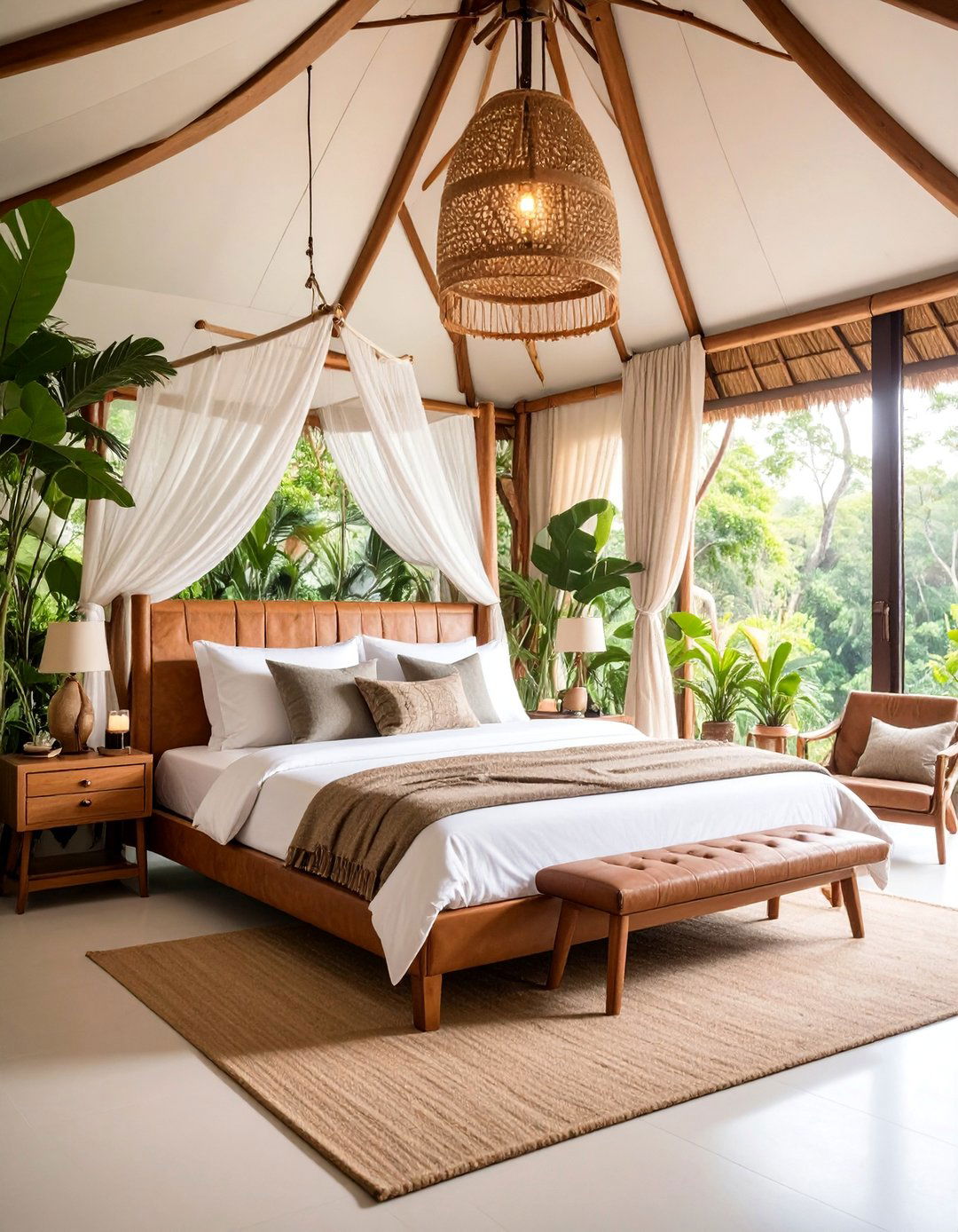 Luxury Safari Hotel Room with Natural Adventure Themes - 25 Hotel Room Design Ideas