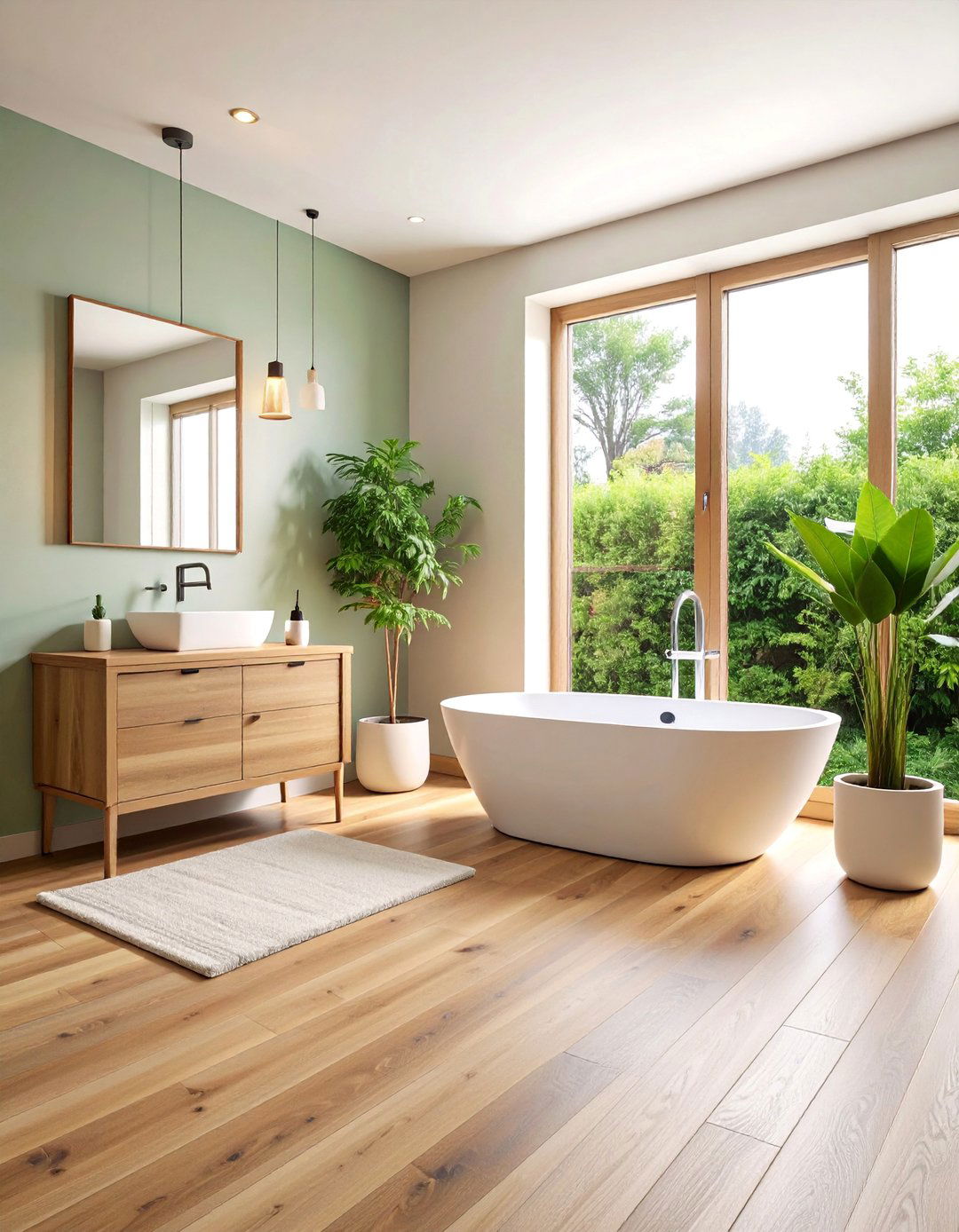 Luxury Vinyl Plank Wood Look Flooring - 25 Small Bathroom Flooring Ideas