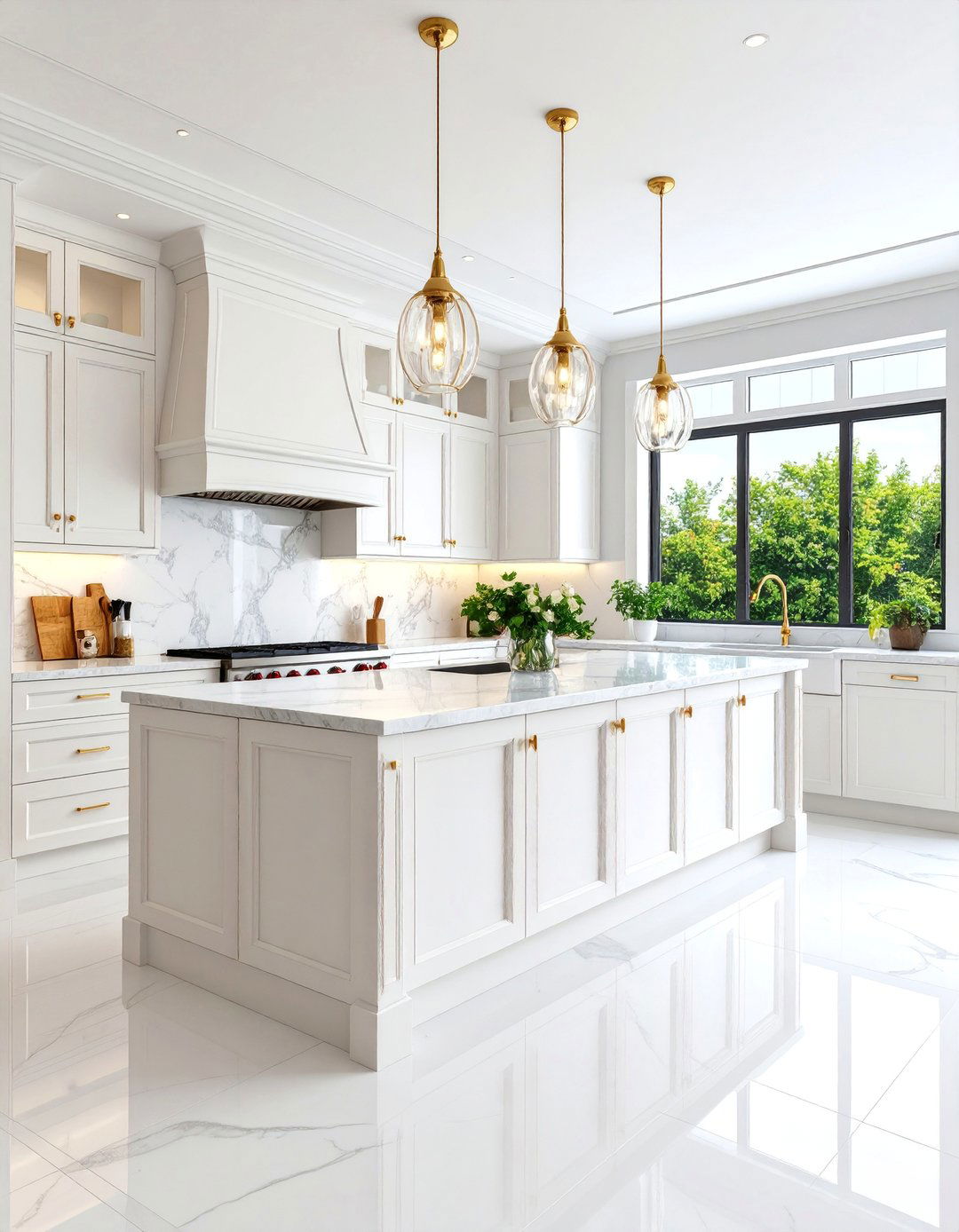 Luxury White Oak Kitchen with Professional Grade Appliances - 25 Kitchens With White Oak Cabinets