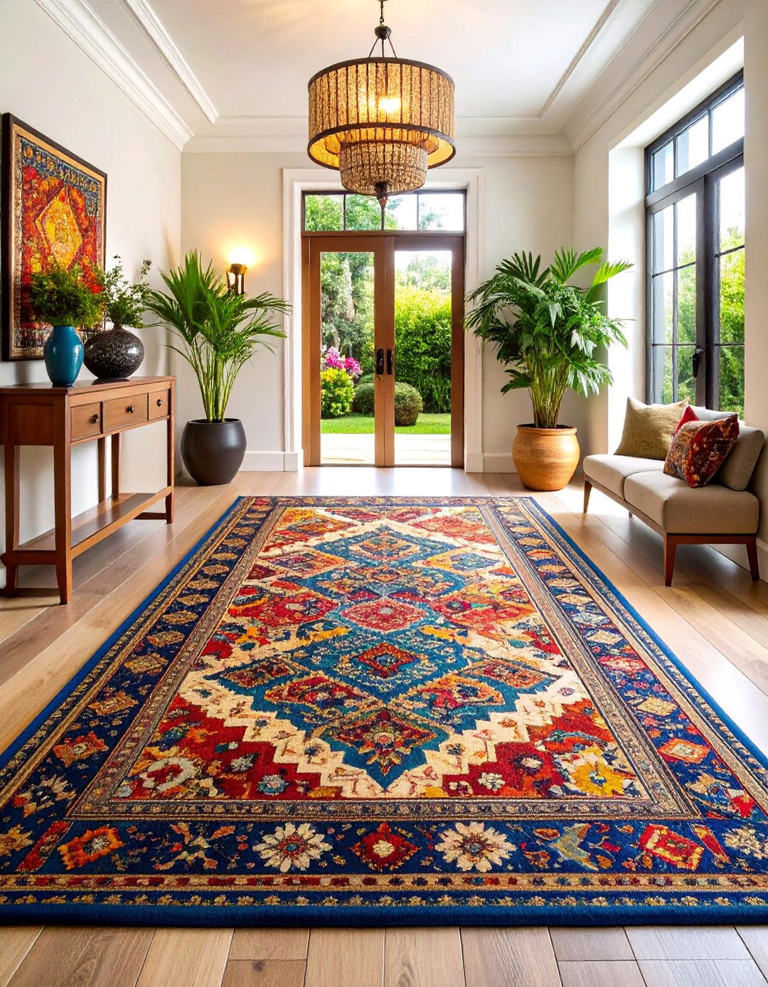 Luxury Wool Investment Piece - 25 Entryway Rug Ideas