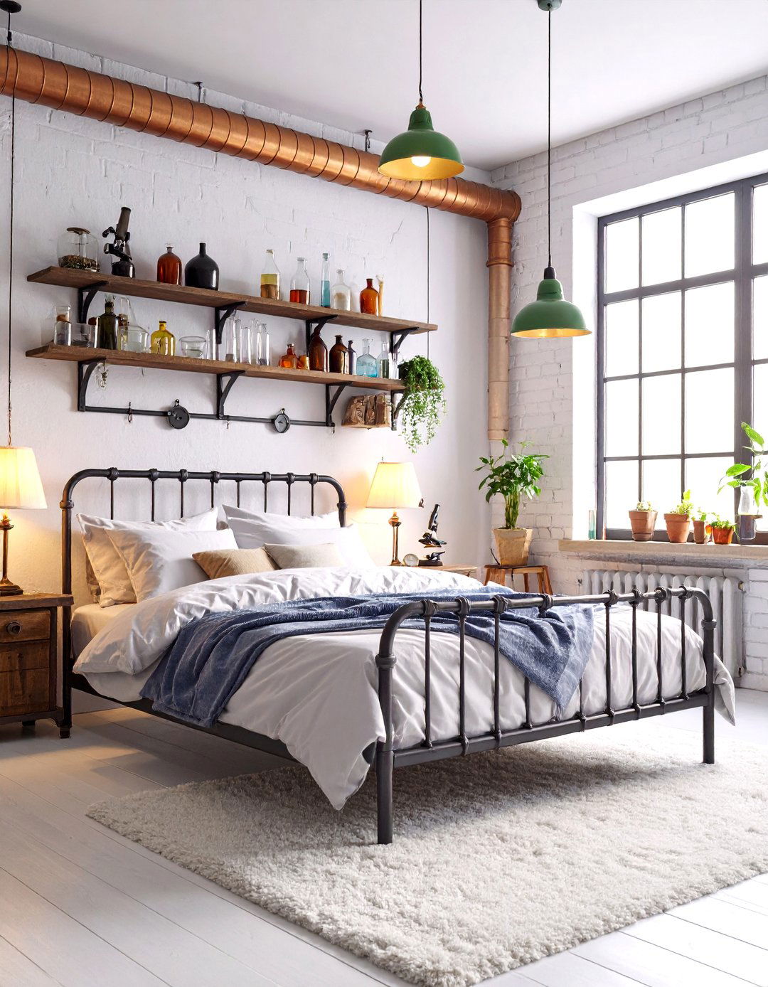Mad Scientists Laboratory Bedroom - 25 Steampunk Bedroom Ideas