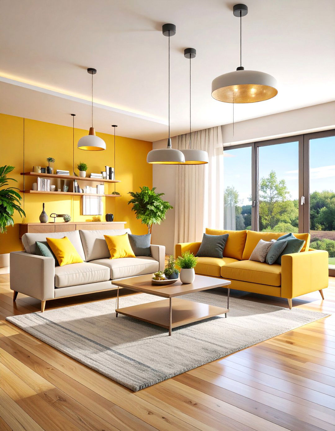 Magnetic Levitation Furniture Living Space - 25 2100s Room Ideas