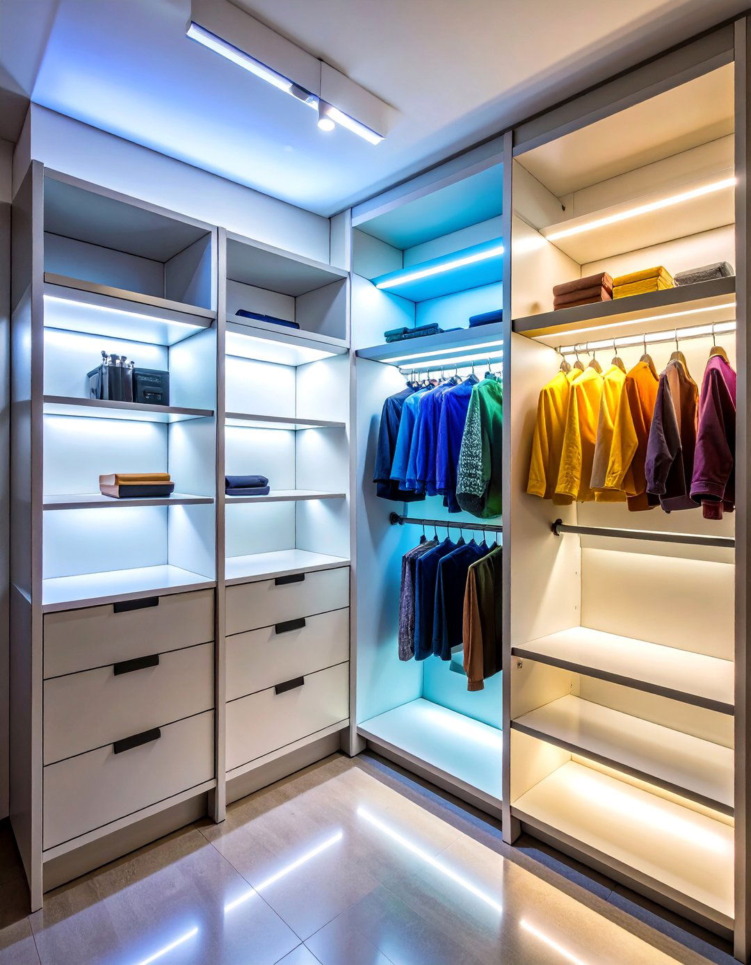 Magnetic Mount Battery Lights - 25 Closet Lighting Ideas