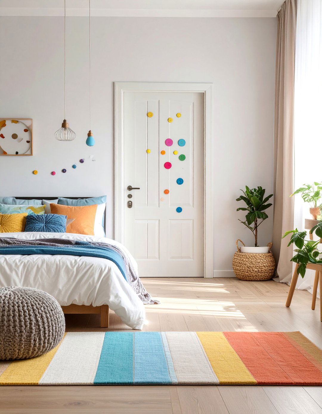 Magnetic Organization Boards - 25 Bedroom Door Decorating Ideas