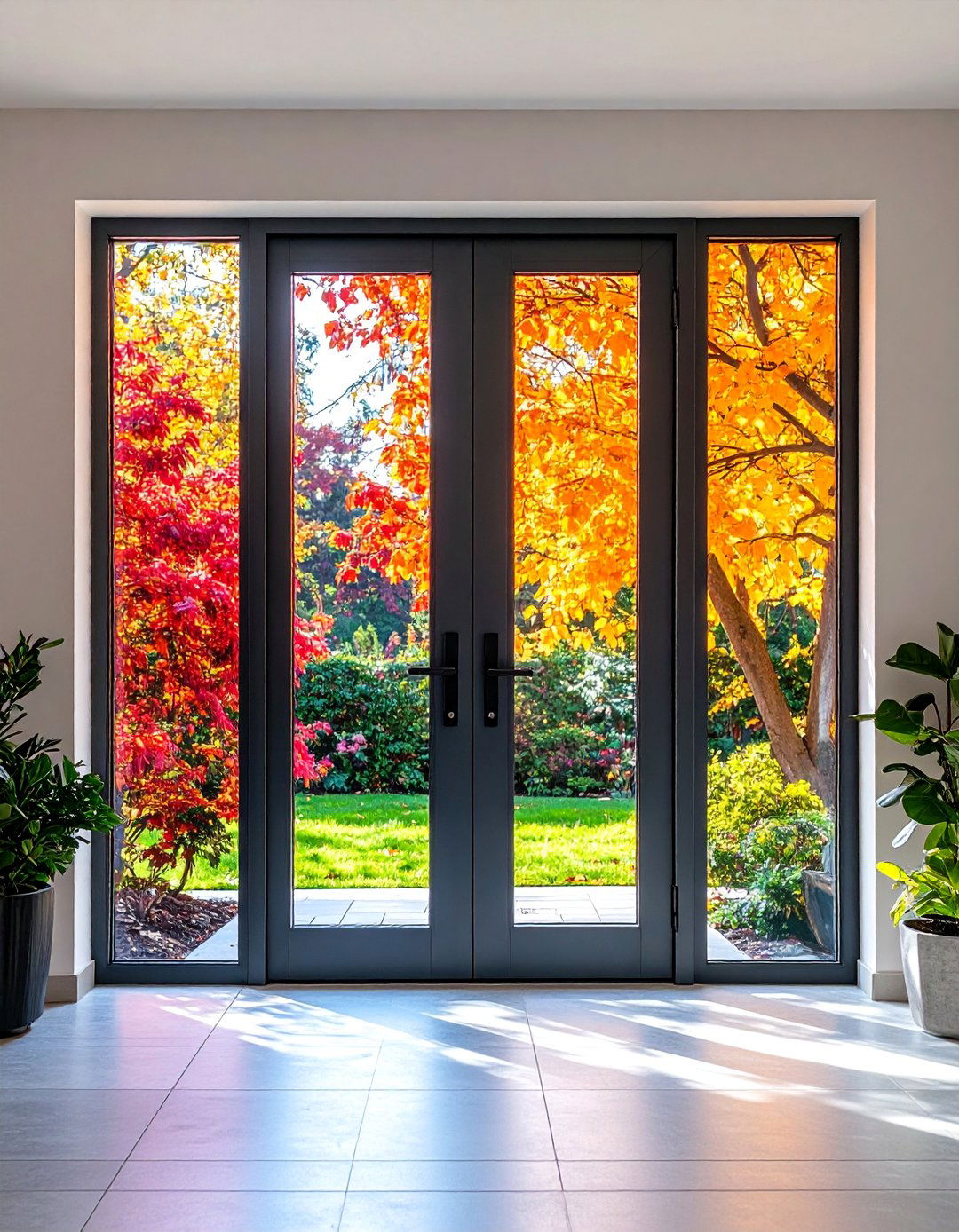 Magnetic Privacy Panel Innovation - 25 Front Door Privacy Ideas