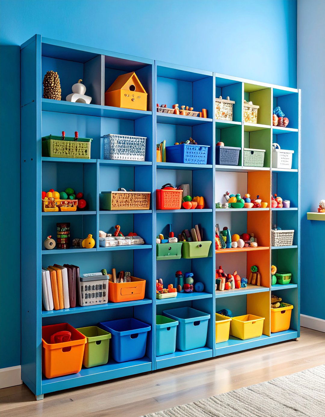 Magnetic Strip Wall Organizer - 25 Lego Storage Ideas