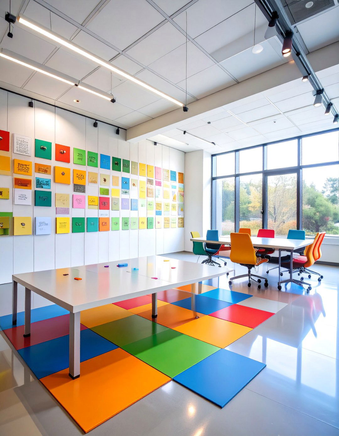 Magnetic Surface Innovation Hub - 25 Office Wallpaper Ideas