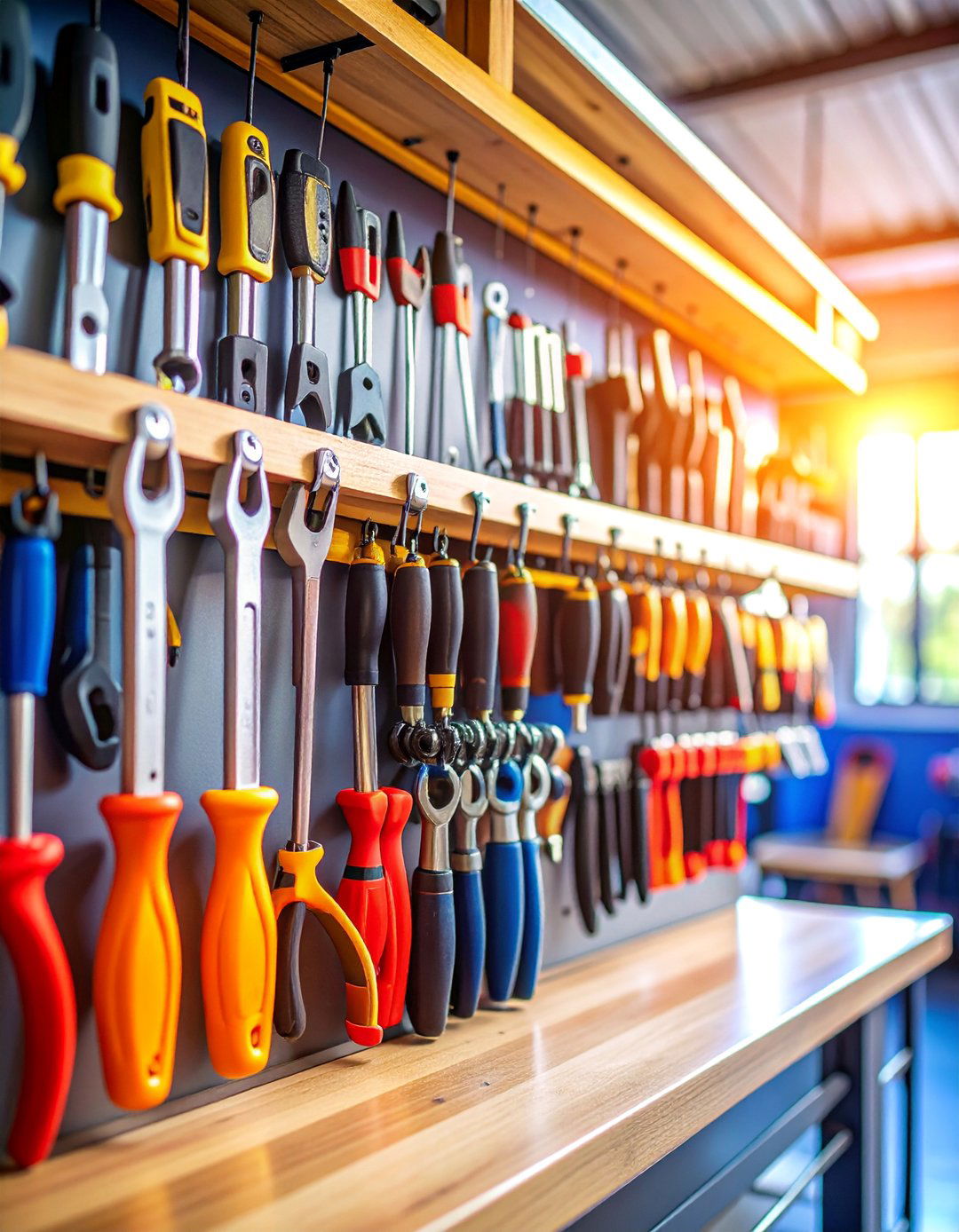 Magnetic Tool Storage Strips and Holders - 25 Garage Storage Ideas