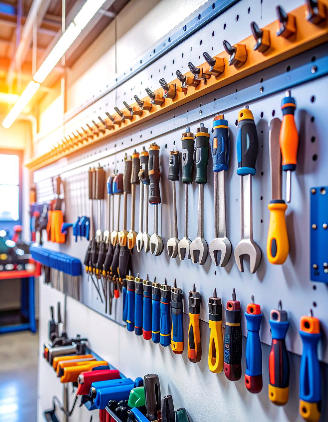 Magnetic Tool Strip with Weather Protection - 25 Outdoor Storage Ideas