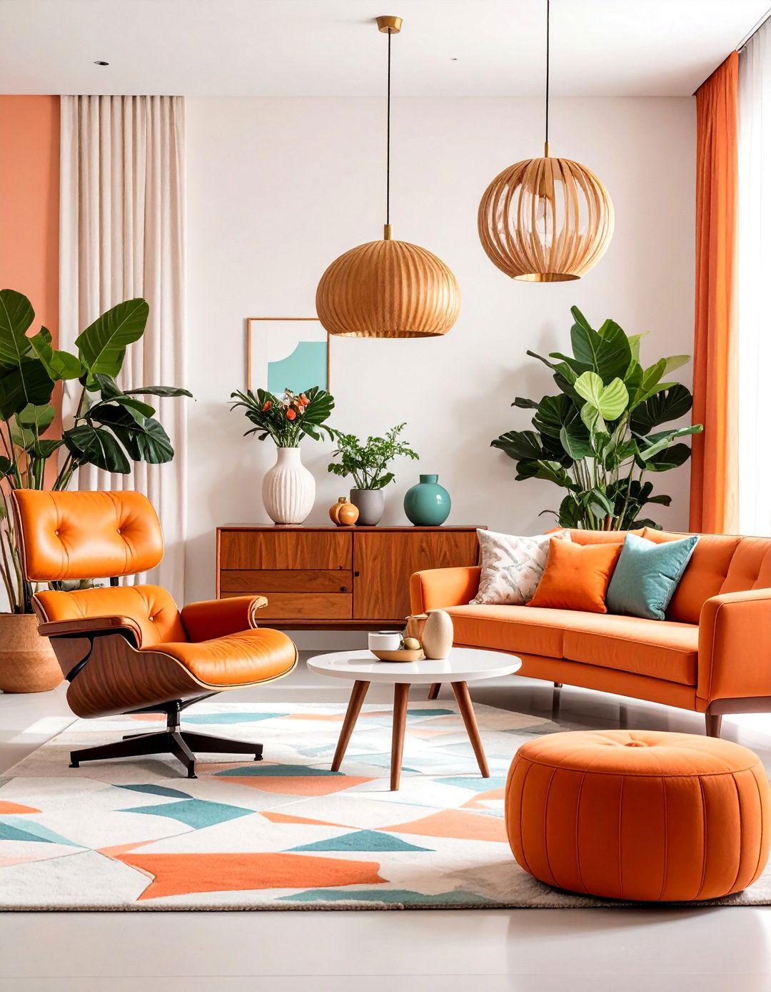 Magnolia Mid Century Modern Living Room - 25 Magnolia Living Room Ideas
