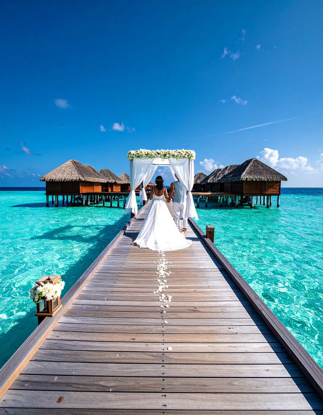 Maldives Overwater Resort Destination Wedding - 25 Destination Wedding Ideas