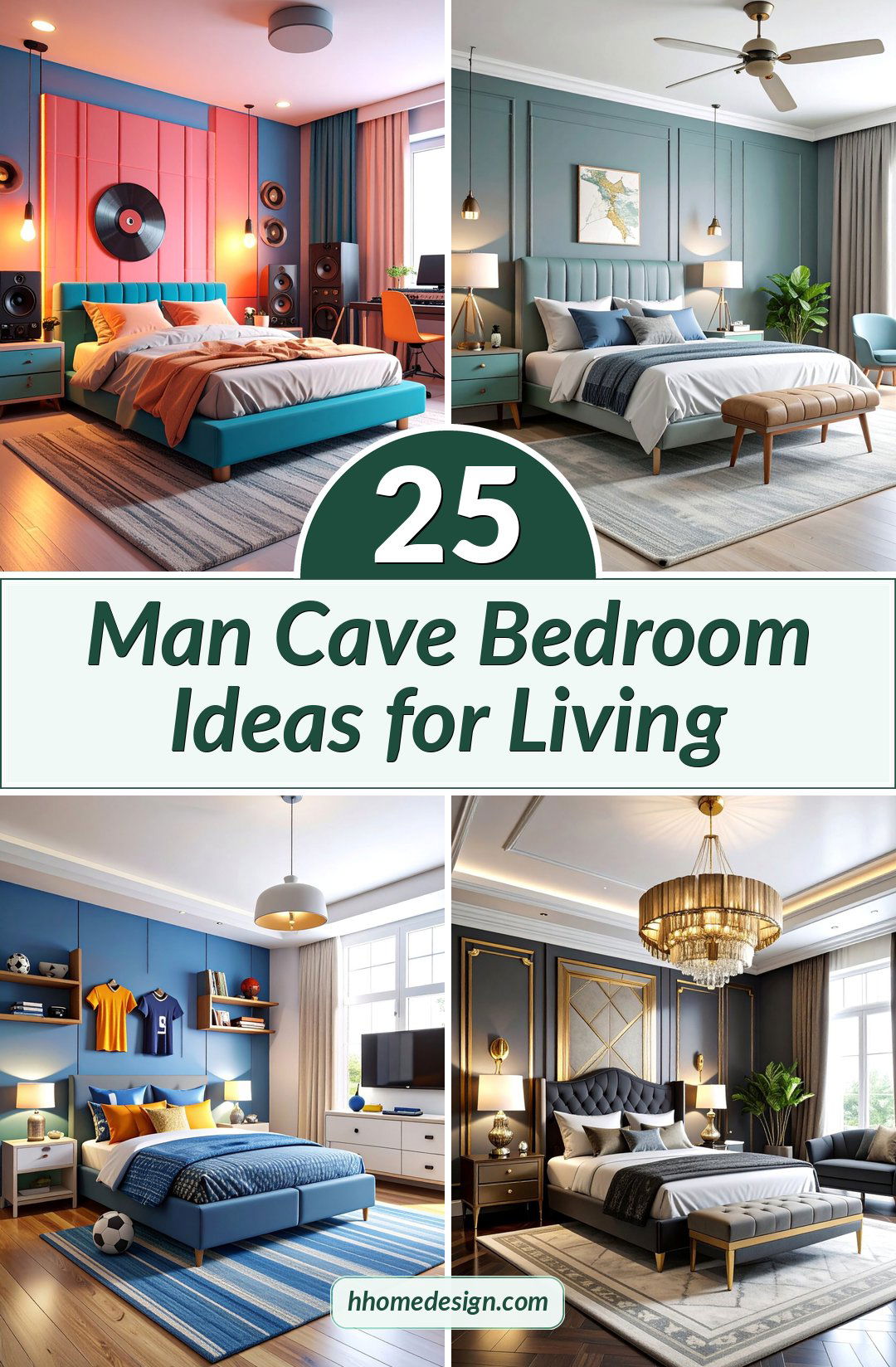 25 Man Cave Bedroom Ideas for Living