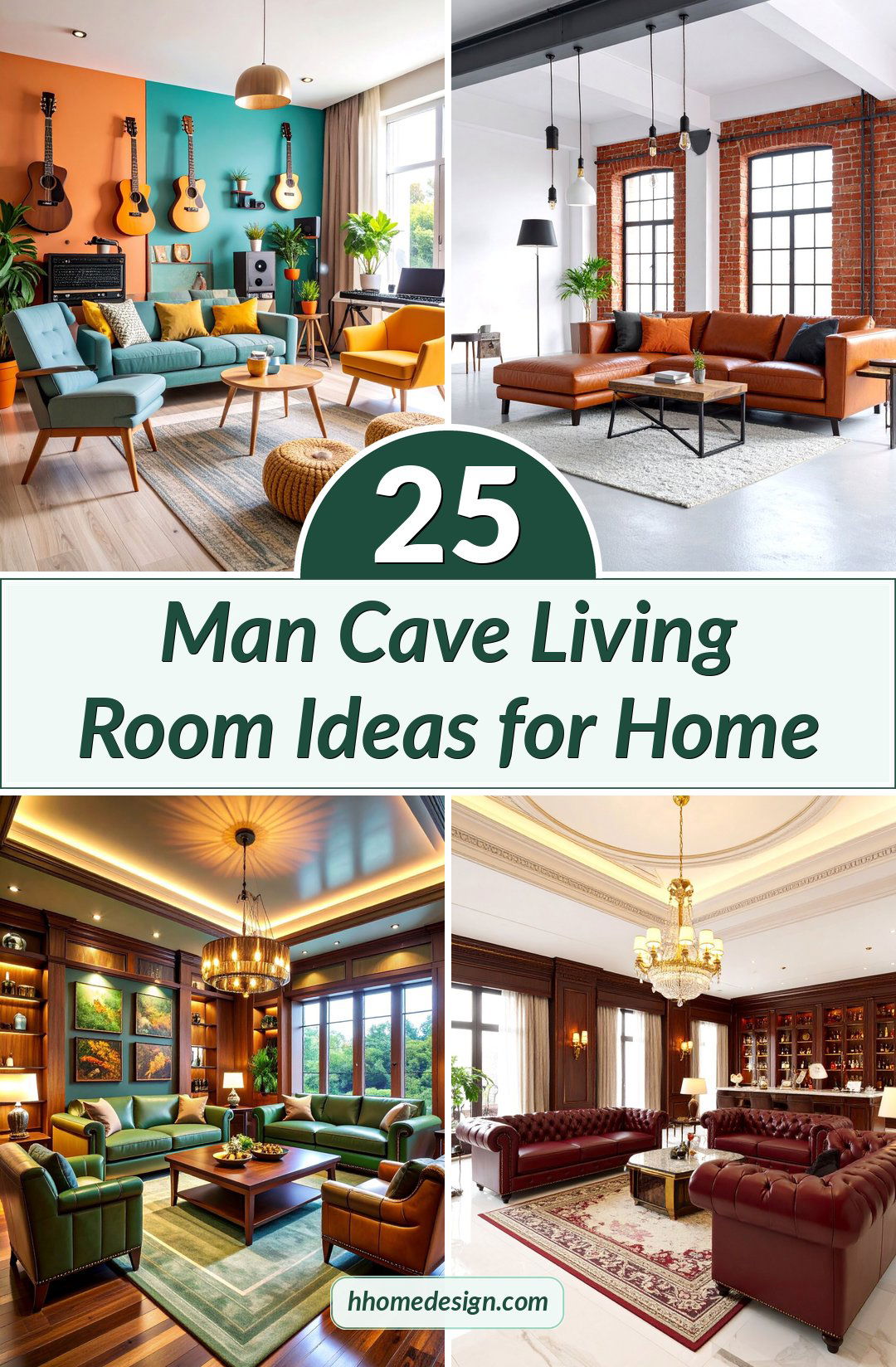 25 Man Cave Living Room Ideas for Home